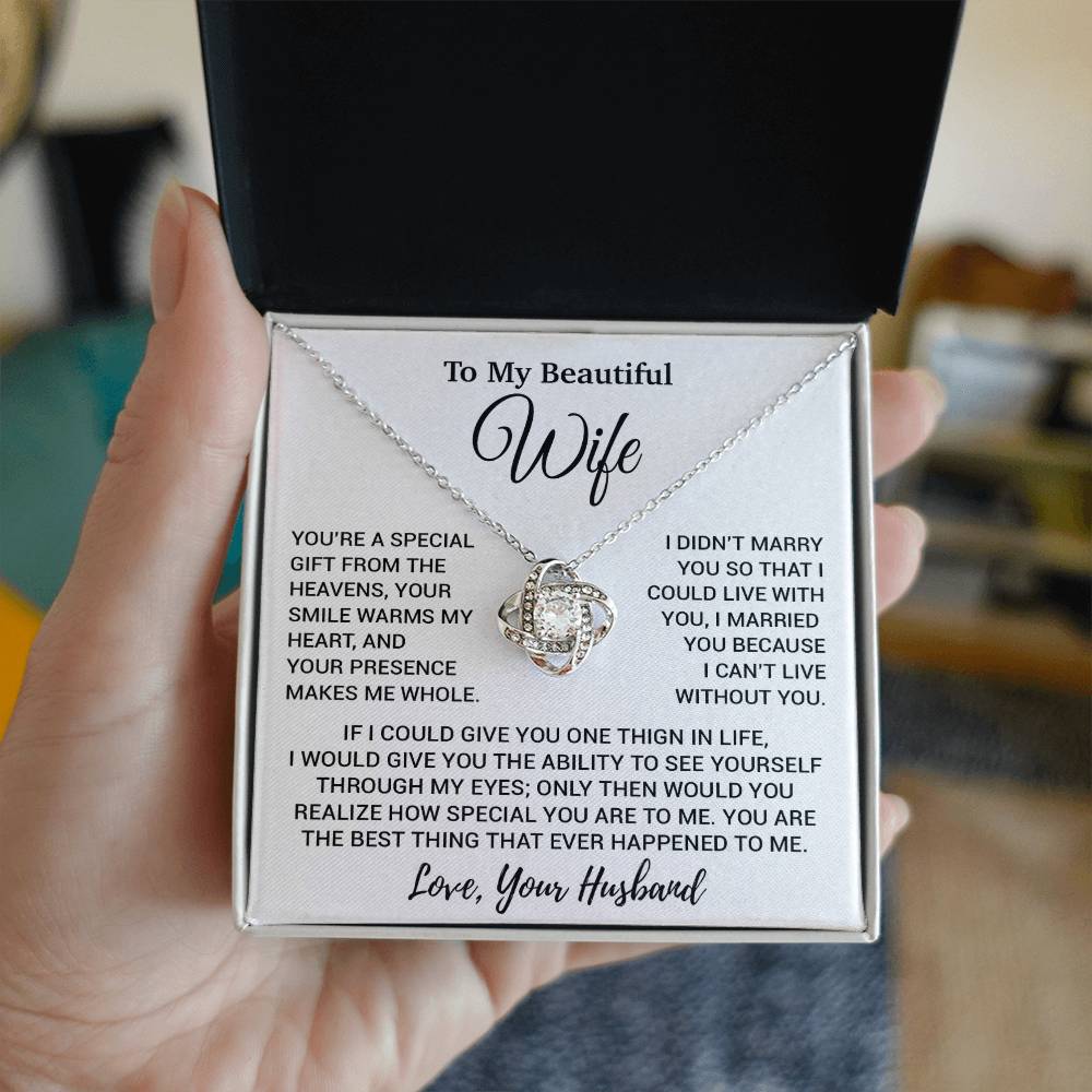To My Wife Necklace, Christmas Gifts For Women, Anniversary Gift For Wife 1_8