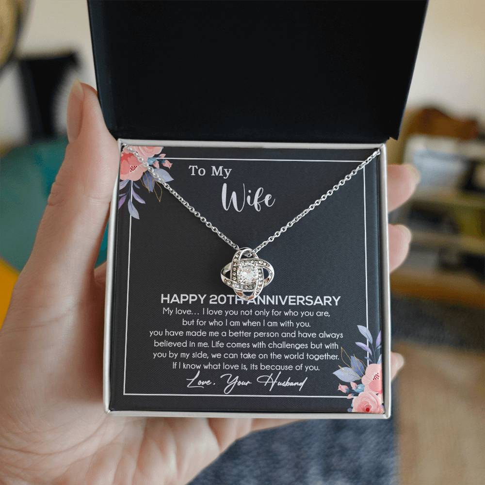 20th Anniversary Gift For Wife Necklace, 20 Year Anniversary, 20th Wedding Gift _11_11