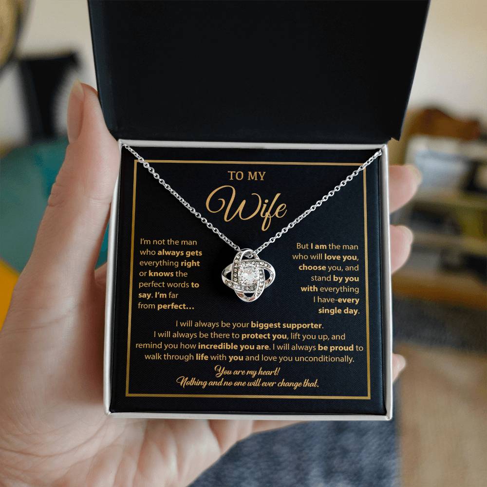 To My Wife Necklace, Gift For Wife, Anniversary Gift For Wife, Necklace For Wife 5_1