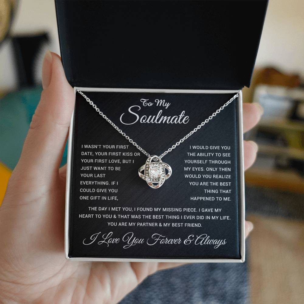 To My Soulmate Necklace, Gift For Soulmate, Anniversary Gift, Birthday Gift 28_4