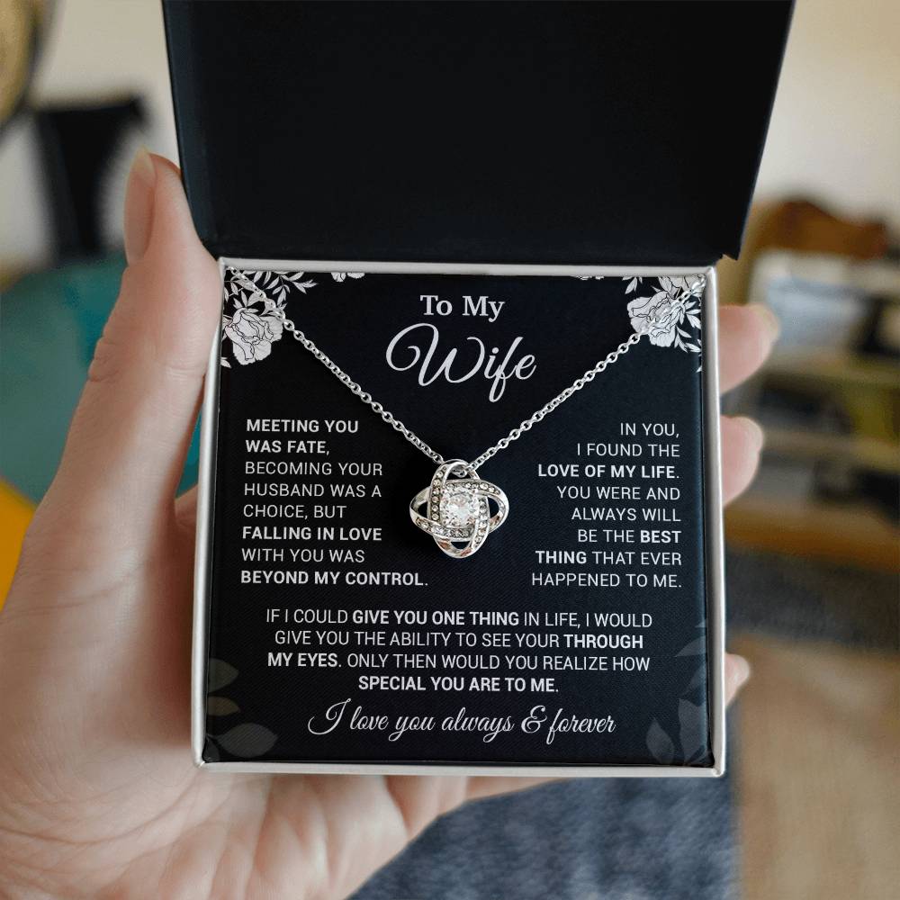 To My Wife Necklace, Gift For Wife, Anniversary Gift For Wife, Christmas Gift 22_11