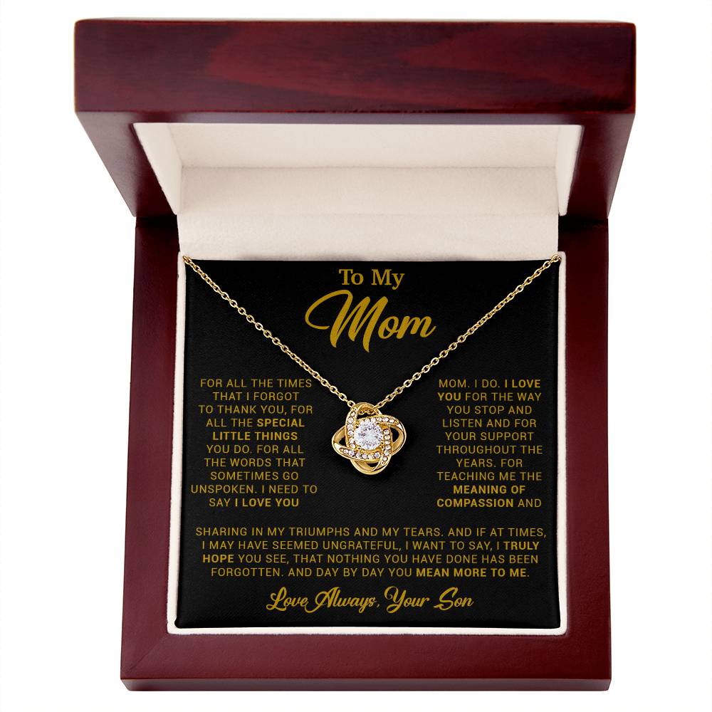 To My Mom Gift for Mother from Son From Daughter Mom Birthday Gift, Mothers Day_ 3_4_Gold