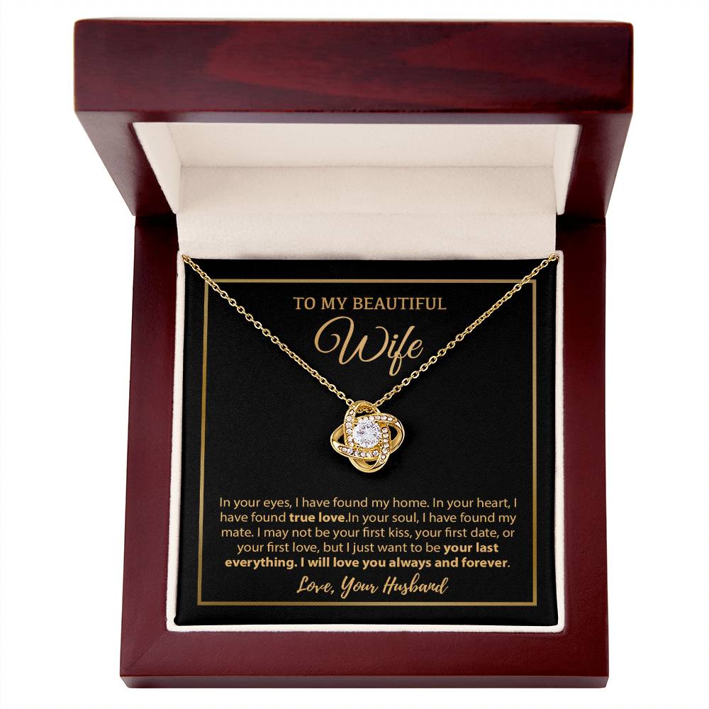 To My Wife Necklace, Christmas Gifts For Women, Anniversary Gift For Wife 18_12