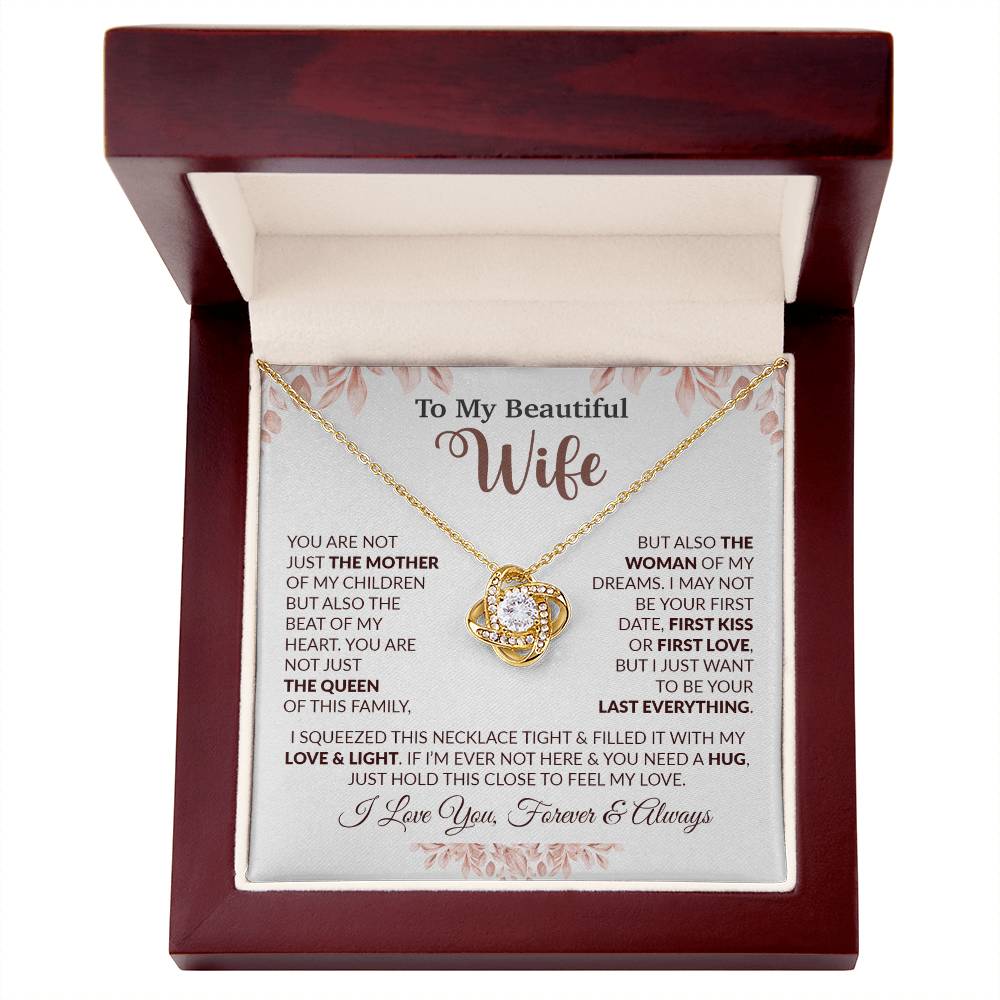 To My Wife Necklace, Wife Gift From Husband, Wife Husband Necklace, Christmas Gift 14_9