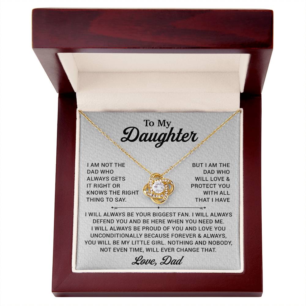 To My Daughter Necklace, Gift for Daughter from Dad, Father Daughter Necklace 5_10