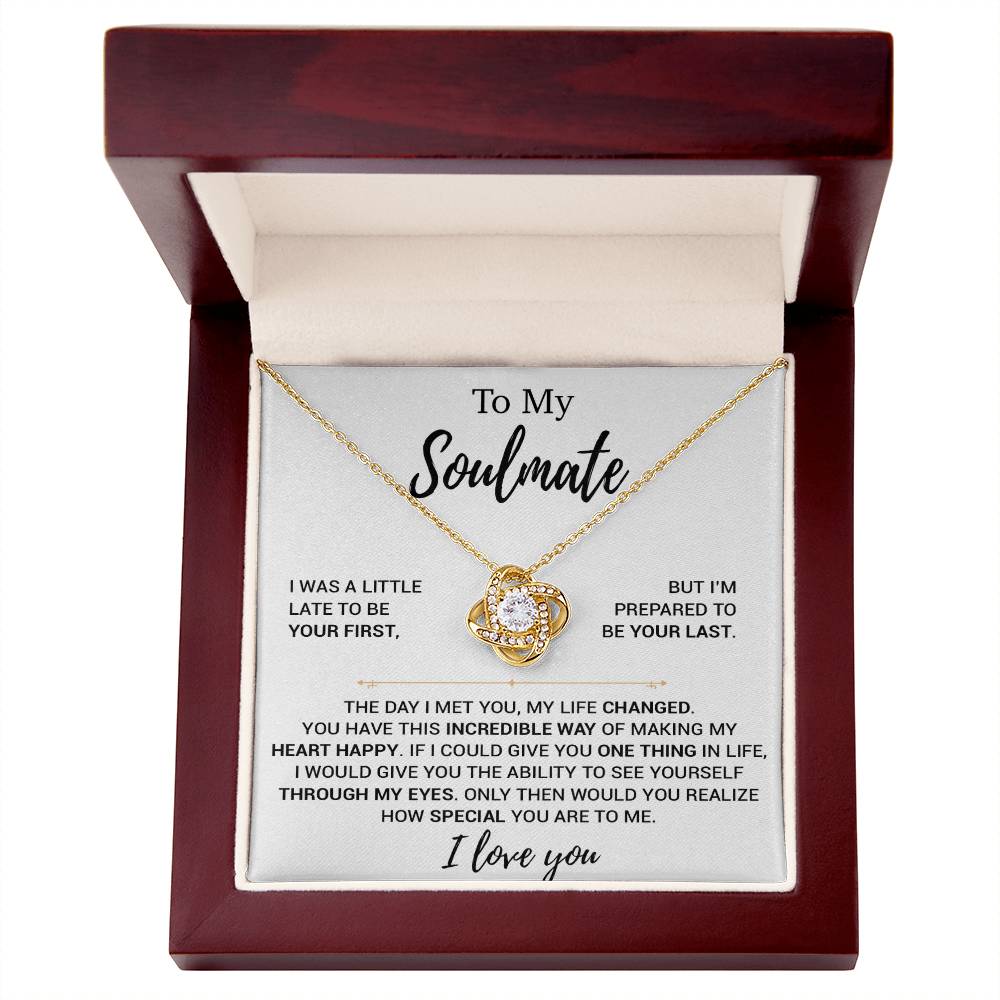To My Soulmate Necklace, Soulmate Gift, Christmas Gift 11_9