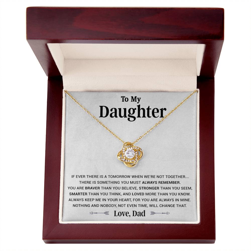 To My Daughter Necklace, Daughter Father Necklace, Daughter Gift from Dad 13_4