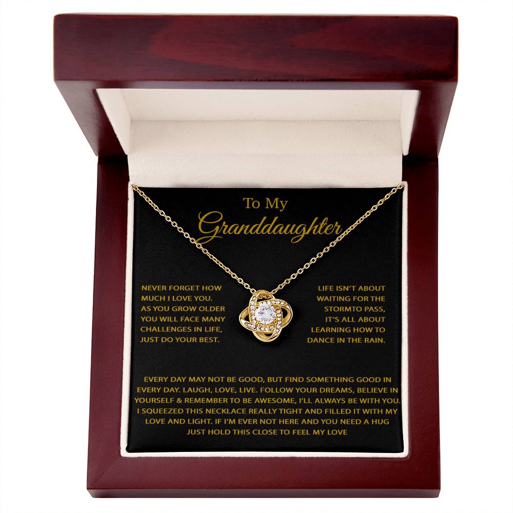 To My Granddaughter Necklace, Birthday Gift For Granddaughter, Birthday Gifts 26_9