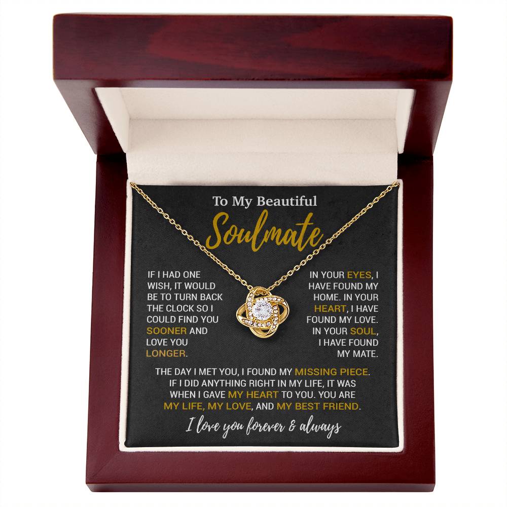 To My Soulmate Necklace, Birthday Gifts For Her, Christmas Gift For Soulmate 18_9