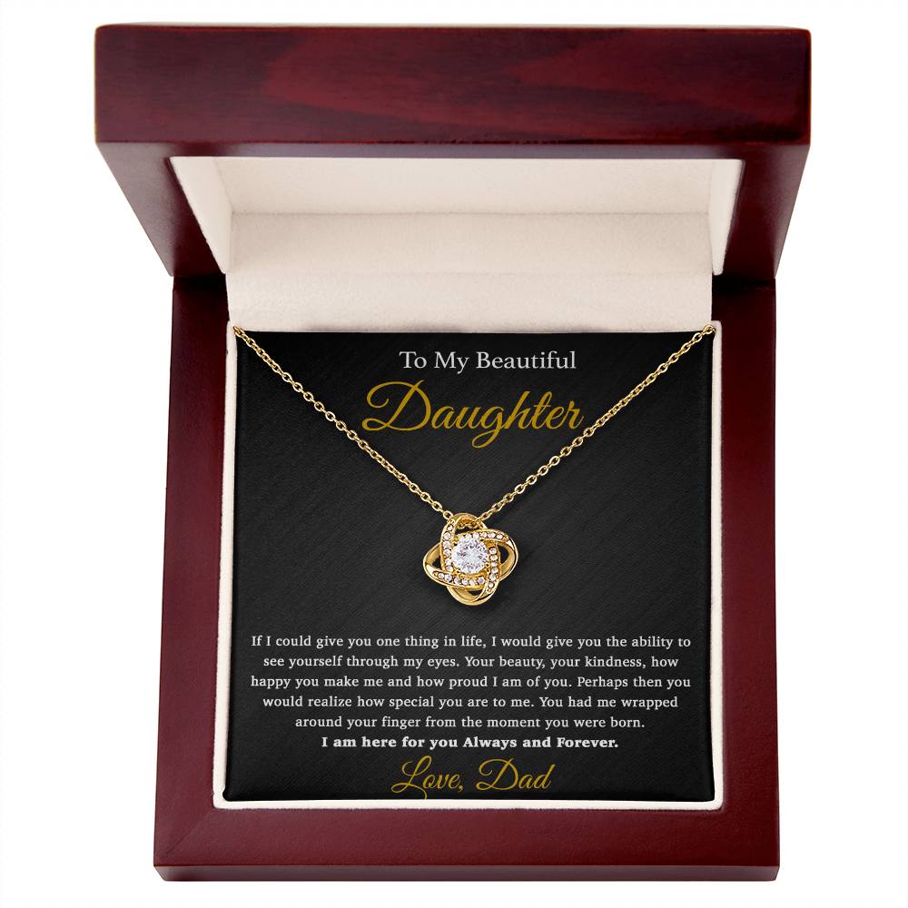 To My Daughter Necklace, Daughter Father Necklace, Daughter Gift From Dad 11_3