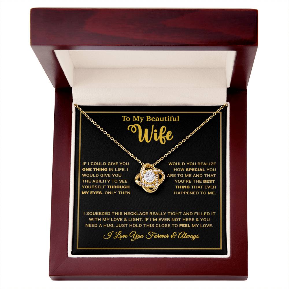 To My Wife Necklace, Gift For Wife, Anniversary Gift For Wife, Christmas Gift 30_11