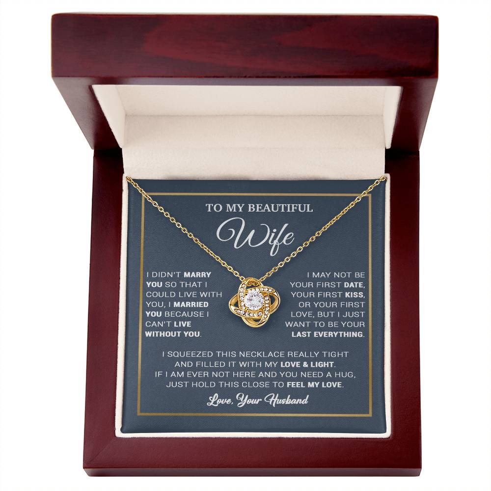 To My Wife Necklace, Gift For Wife, Anniversary Gift For Wife, Christmas Gift 13_12