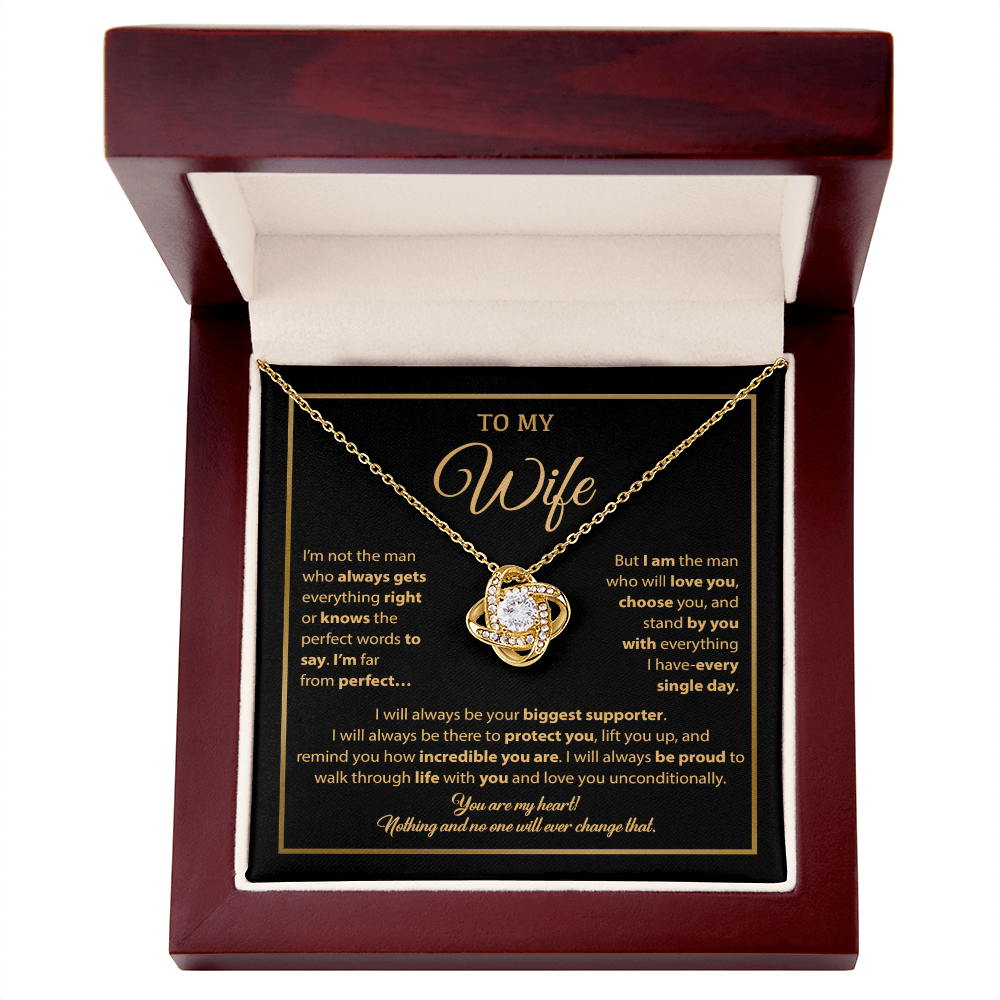 To My Wife Necklace, Gift For Wife, Anniversary Gift For Wife, Necklace For Wife 5_1