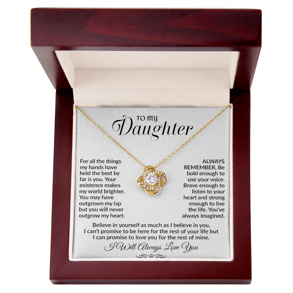 To My Daughter Necklace, Gift for Daughter from Dad, Daughter Father Necklace 6_10