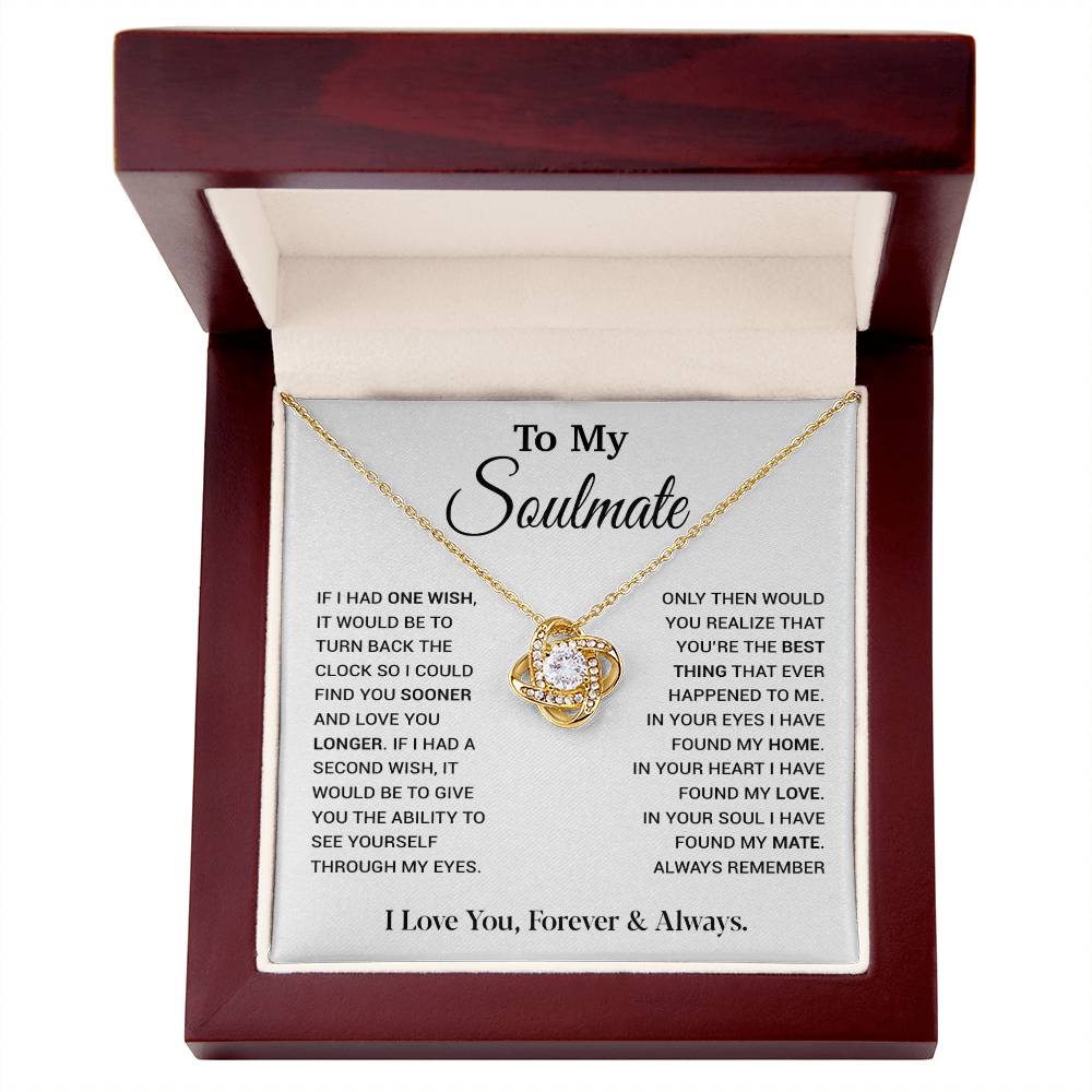 To My Soulmate Necklace, Soulmate Gift, Gift For Girlfriend, Christmas Gift 9_12