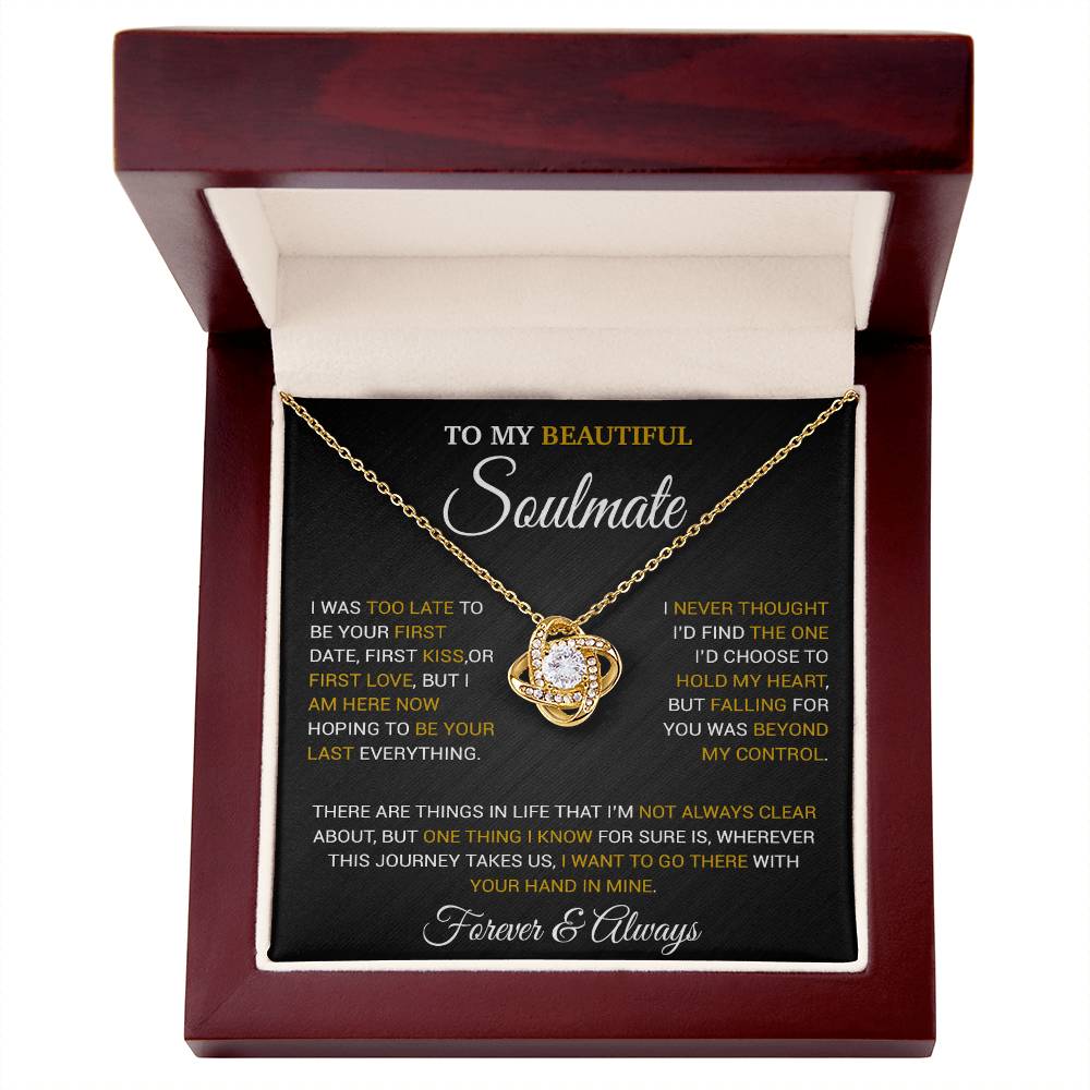 To My Soulmate Necklace, Christmas Gift, Gift For Wife, Anniversary Gift 8_9