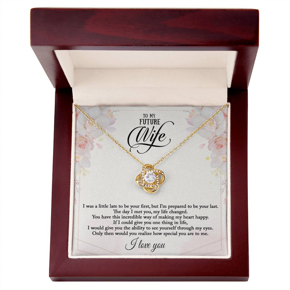 To My Future Wife Necklace, Engagement Gift for Future Wife, Birthday Gift