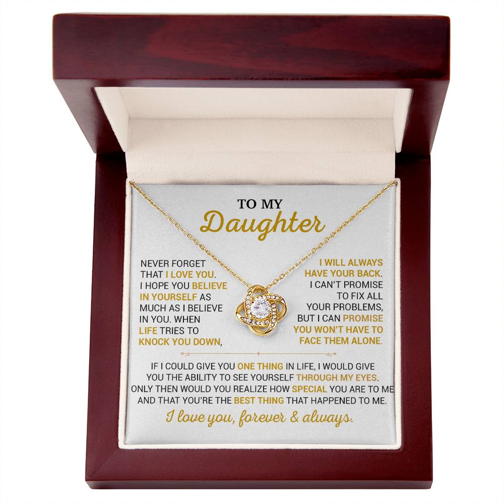 To My Daughter Necklace, Gift for Daughter from Dad,Daughter Father Necklace 10_9