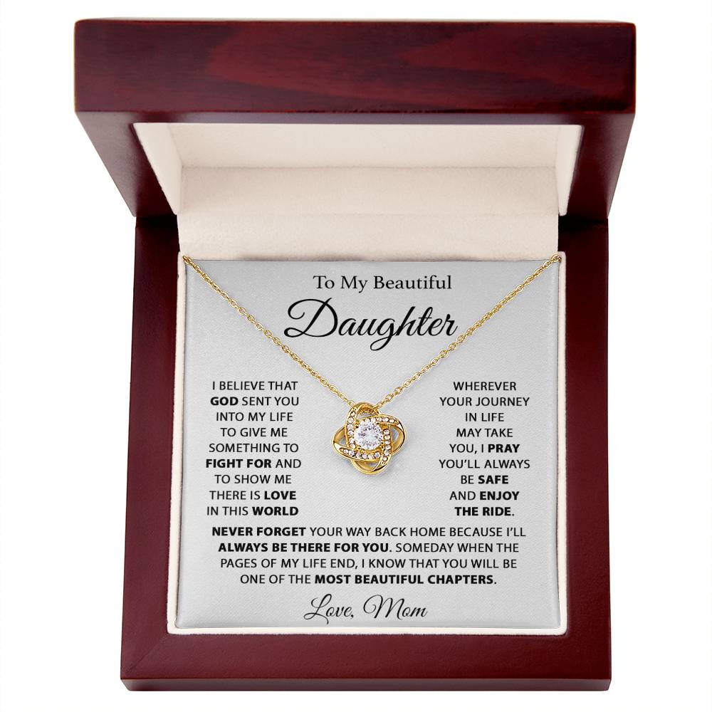 To My Daughter Necklace, Daughter Mother Necklace, Daughter Gift From Mom 29_8