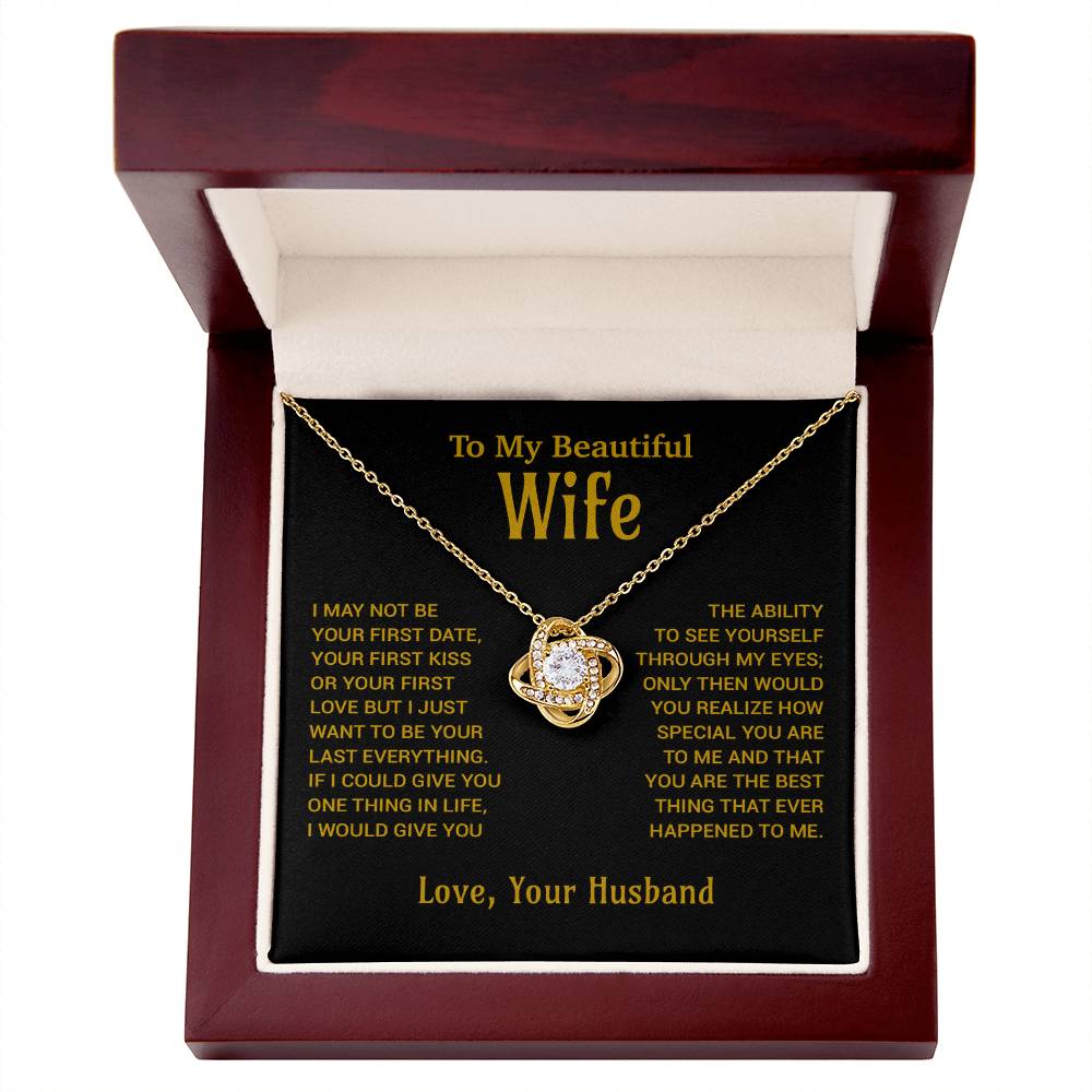 To My Wife Necklace, Christmas Gifts For Women, Anniversary Gift For Wife 14_11