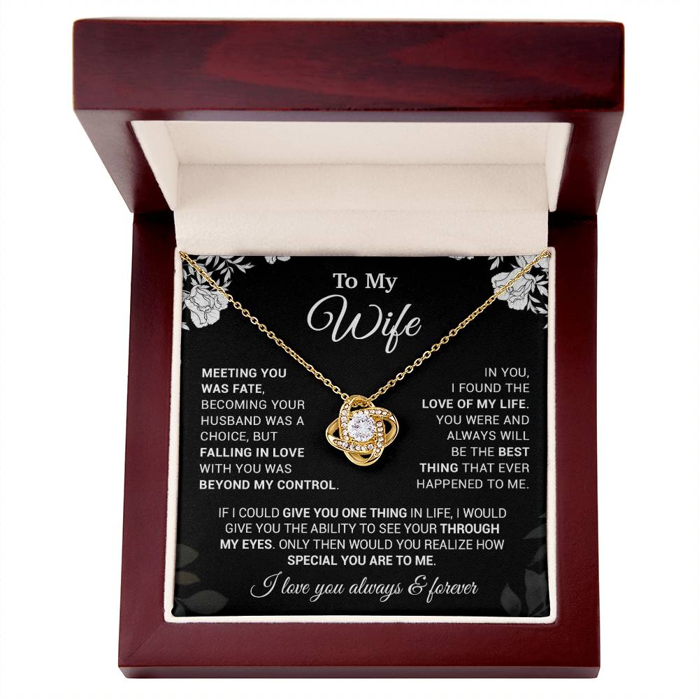To My Wife Necklace, Gift For Wife, Anniversary Gift For Wife, Christmas Gift 22_11