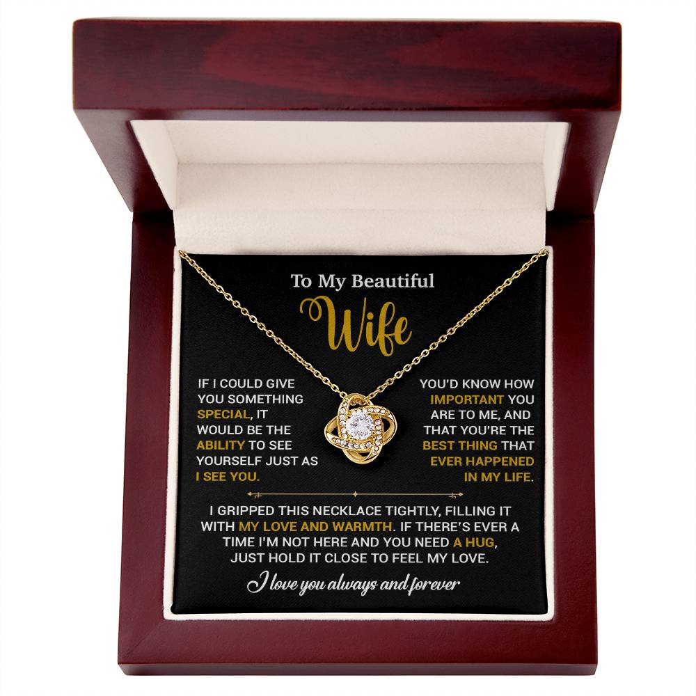 To My Wife Necklace, Christmas Gifts For Women, Anniversary Gift For Wife 25_11