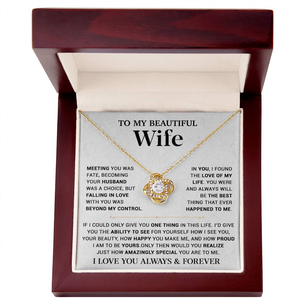 To My Wife Necklace, Gift For Wife, Anniversary Gift,Christmas Gift 22_11