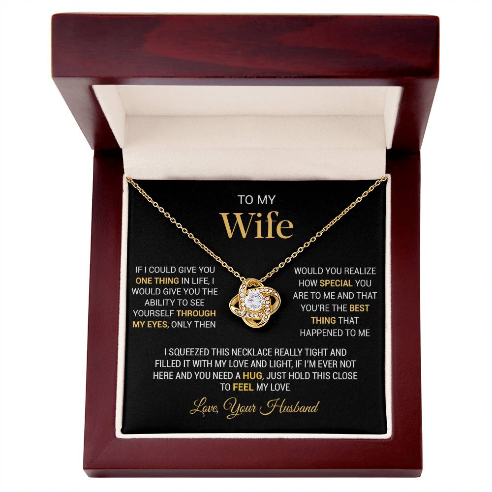 To My Wife Necklace, Gift For Wife, Anniversary Gift For Wife, Christmas Gift 20_11