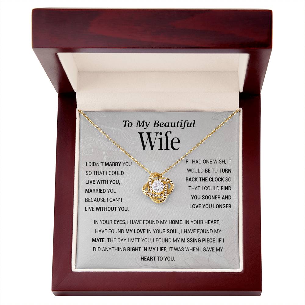 To My Wife Necklace, Gift For Wife, Anniversary Gift For Wife, Christmas Gift 27_11_HoaVan