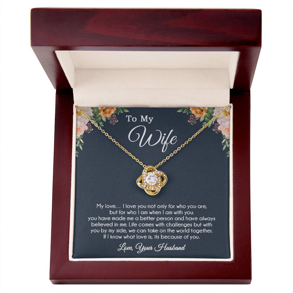 To My Wife Necklace, Wife Gift From Husband, Wife Husband Necklace, Christmas Gift 6_9