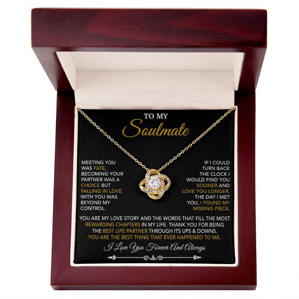 To My Soulmate Necklace, Soulmate Gift, Gift For Girlfriend, Christmas Gift 15_10