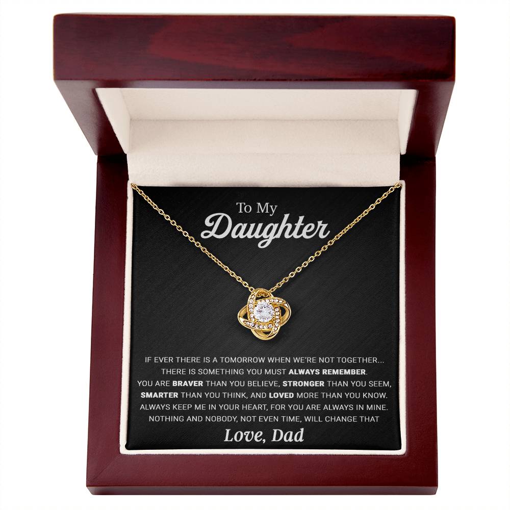 To My Daughter Necklace, Daughter Father Necklace, Daughter Gift From Dad 10_4
