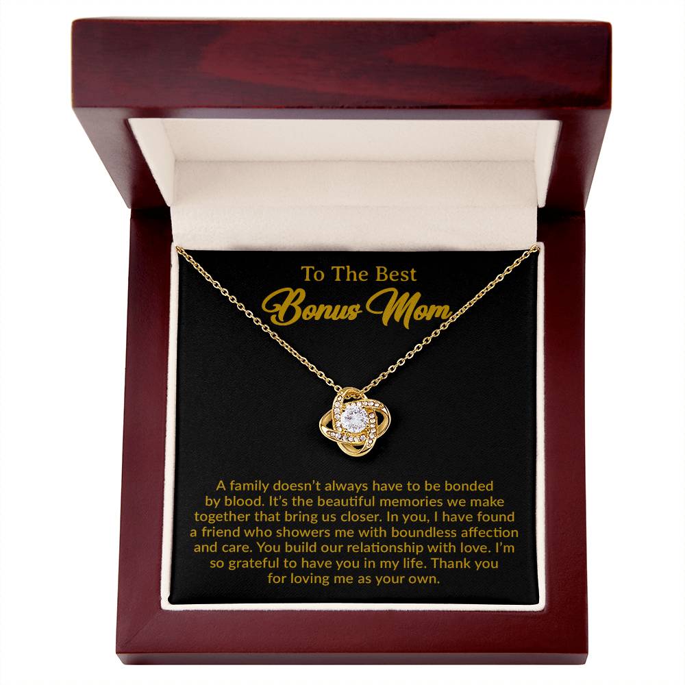 To My Bonus Mom Necklace from Daughter Son, Step Mom Gift, Mother's Day 10_12