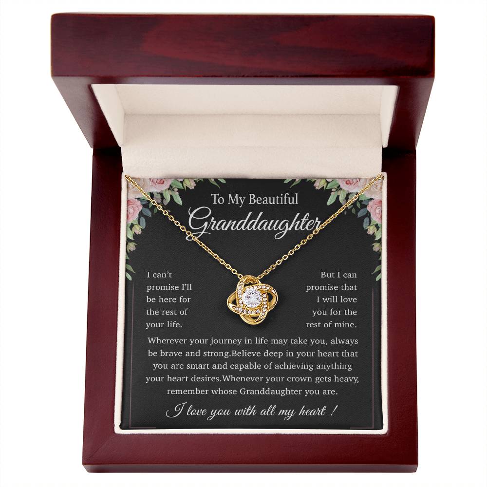To My Granddaughter Necklace, Granddaughter Gift from Grandpa, Christmas Gift 22_11