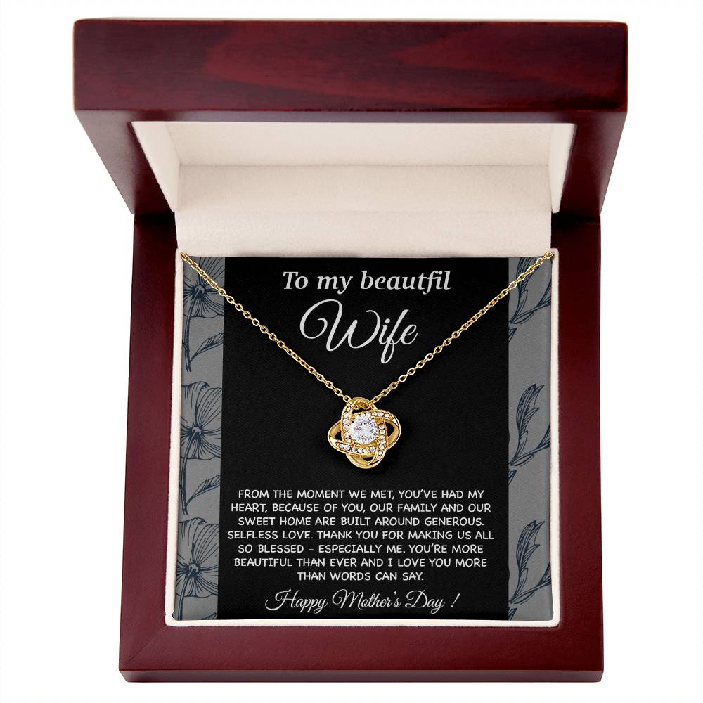 To My Wife Necklace, Gift For Wife, Anniversary Gift For Wife, Necklace For Wife 11_3
