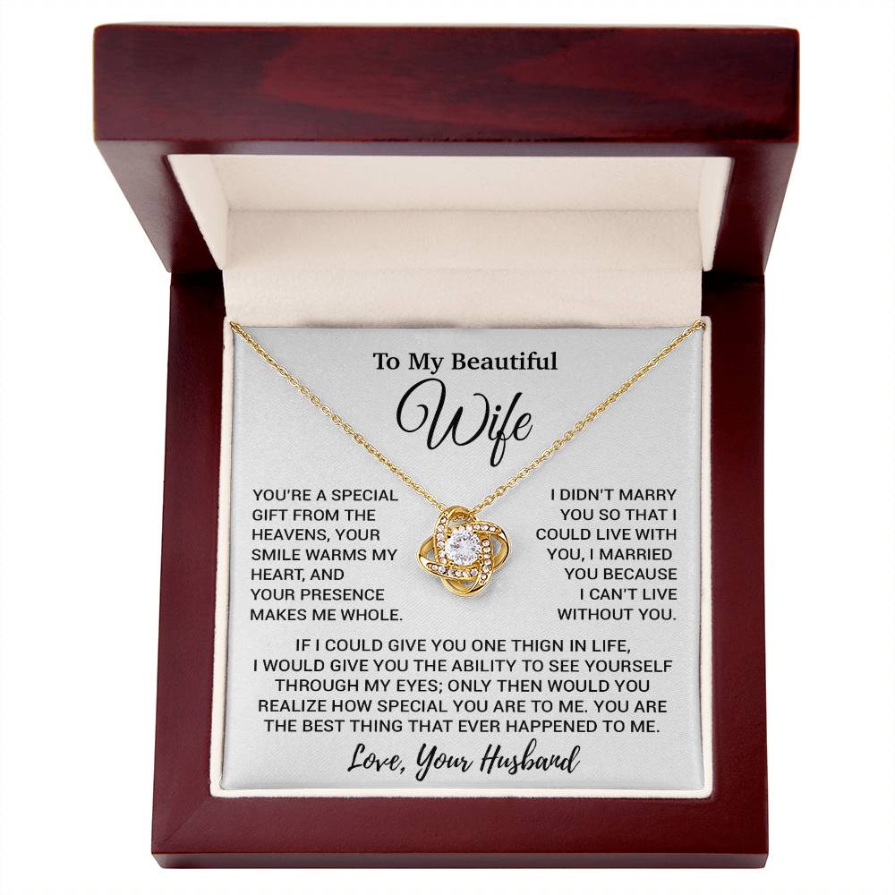 To My Wife Necklace, Christmas Gifts For Women, Anniversary Gift For Wife 1_8