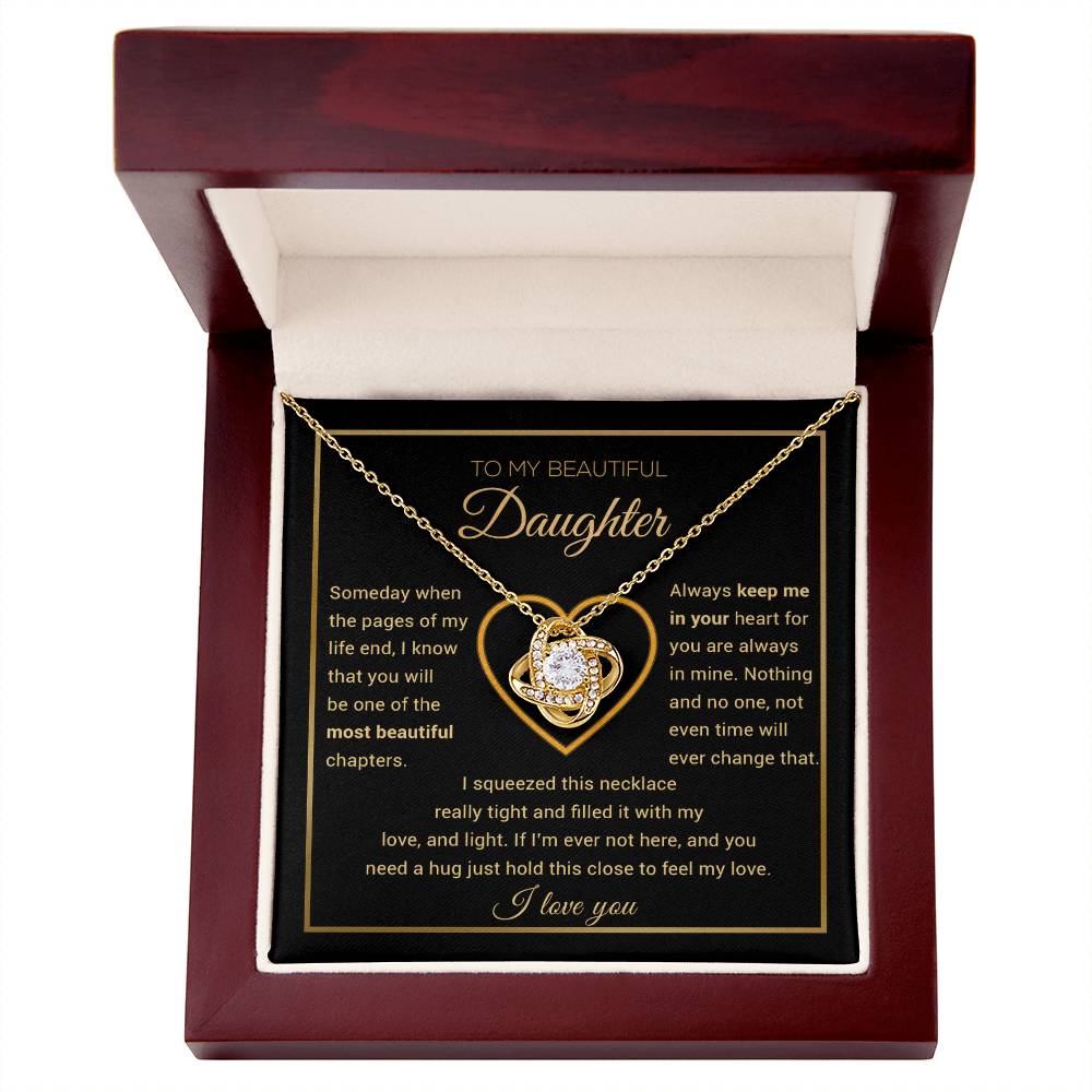 To My Daughter Necklace, Daughter Gift from Dad, Mom, Daughter Birthday Gift, Christmas Gift 13_11