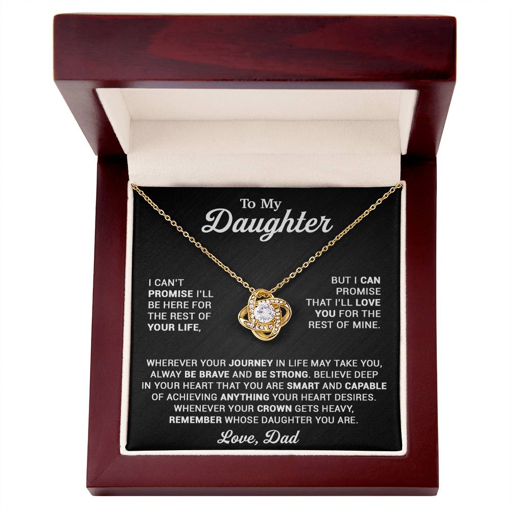 To My Daughter Necklace, Gift for Daughter from Dad, Daughter Father Necklace 12_4