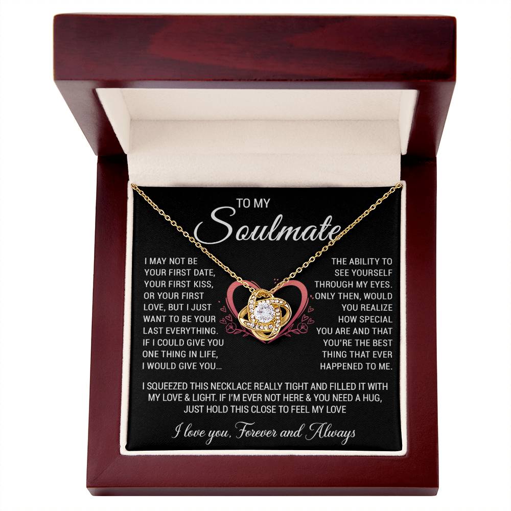 To My Soulmate Necklace, Gift for Wife, Girlfriend, Anniversary Necklace 5_12