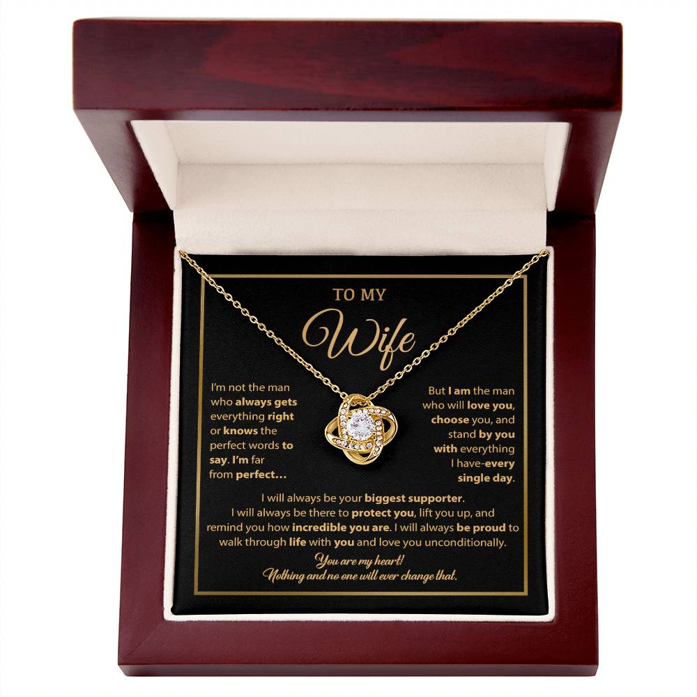 To My Wife Necklace, Gift For Wife, Anniversary Gift For Wife, Necklace For Wife 5_1