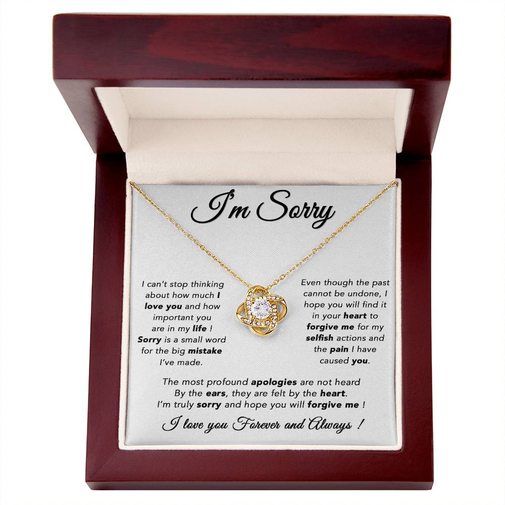 I_m Sorry Necklace, Apology Gift For Wife, Girlfriend, Forgiveness Jewelry 6_5