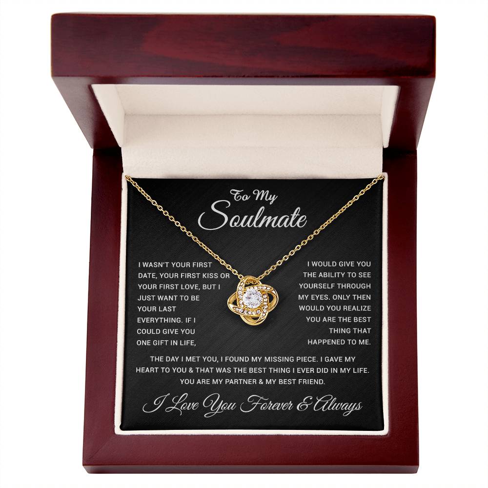 To My Soulmate Necklace, Gift For Soulmate, Anniversary Gift, Birthday Gift 28_4