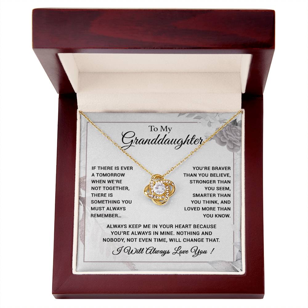 To My Granddaughter Necklace, Xmas Birthday Gift For Granddaughter from Grandma 26_8