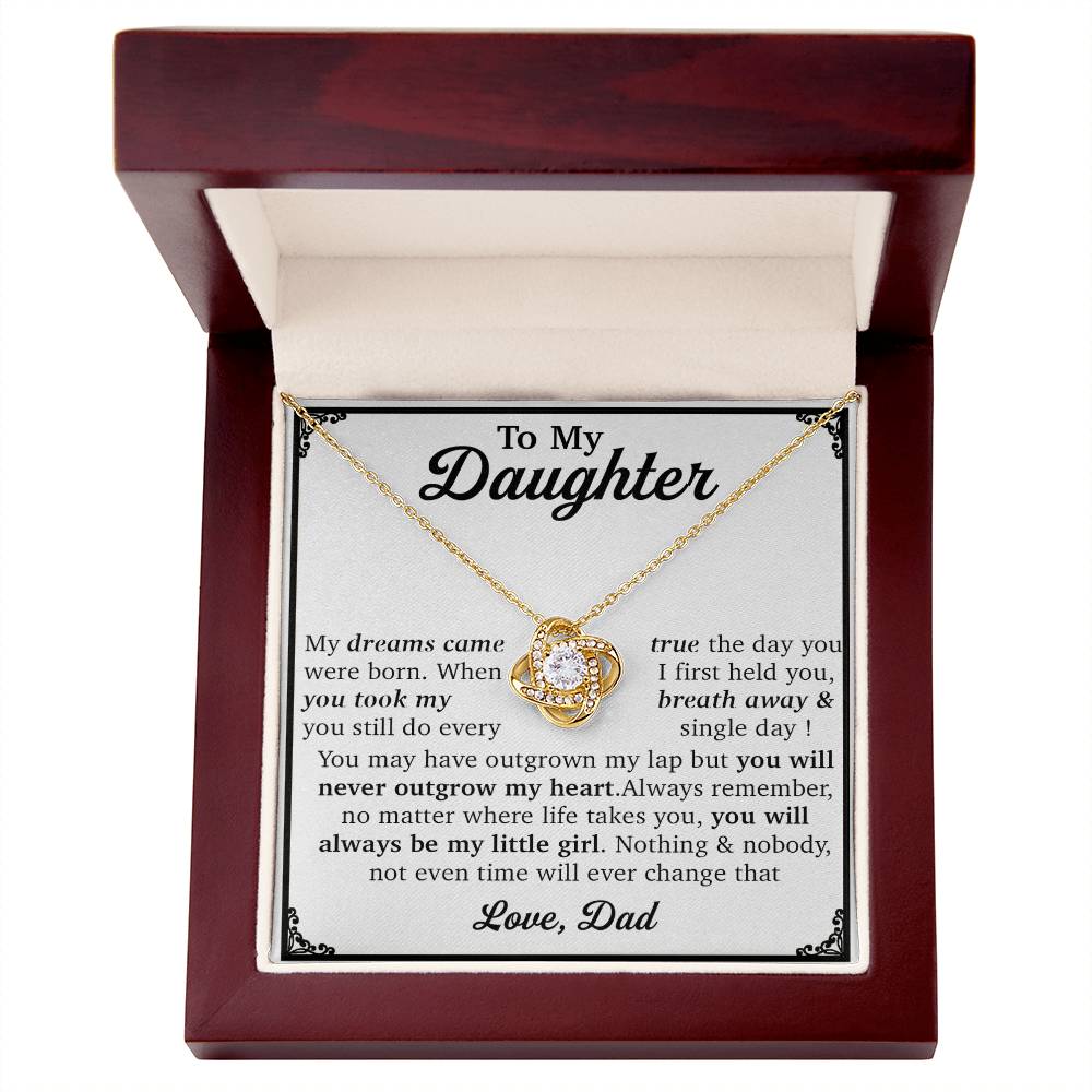 To My Daughter Necklace, Daughter Father Necklace, Daughter Gift From Dad 16_11