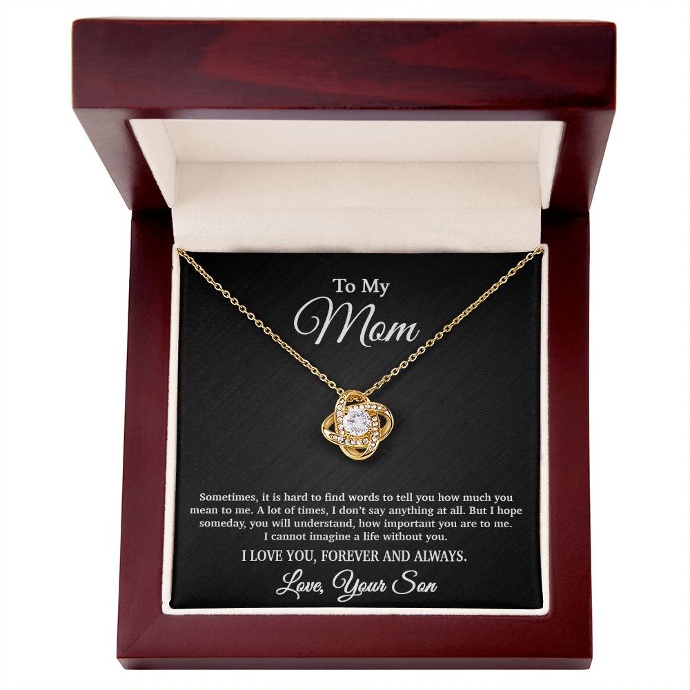 To My Mom Necklace, Gift From Son For Birthday, Mother_s Day Gift 5_4