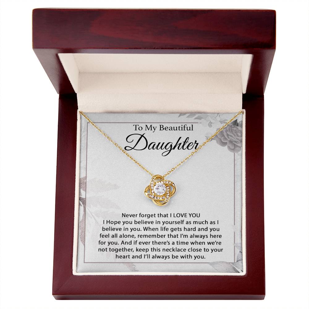 To My Daughter Necklace, Daughter Father Necklace, Daughter Gift From Dad, Mom 13_1