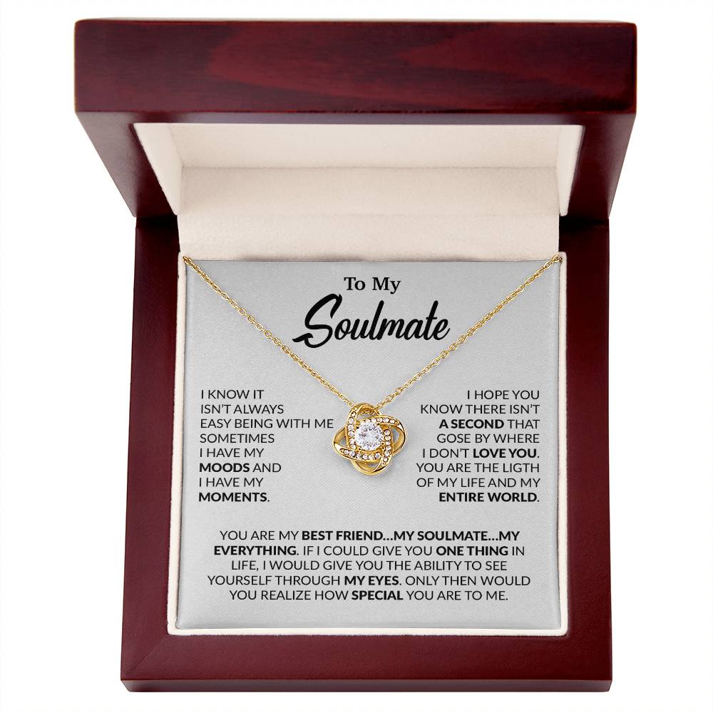 To My Soulmate Necklace, Soulmate Gift, Gift For Girlfriend, Christmas Gift 23_10_White