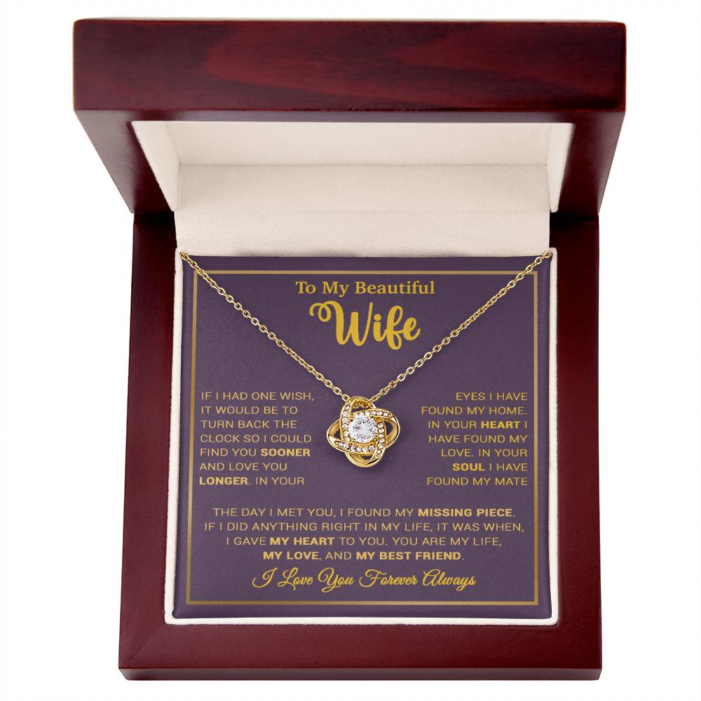 To My Wife Necklace, Gift For Wife, Anniversary Gift For Wife, Christmas Gift 27_9_Tim