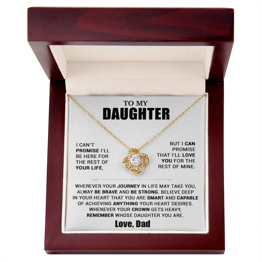 To My Daughter Necklace, Gift for Daughter from Dad, Daughter Father Necklace 11_10