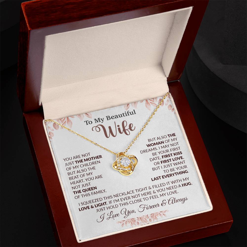 To My Wife Necklace, Wife Gift From Husband, Wife Husband Necklace, Christmas Gift 14_9